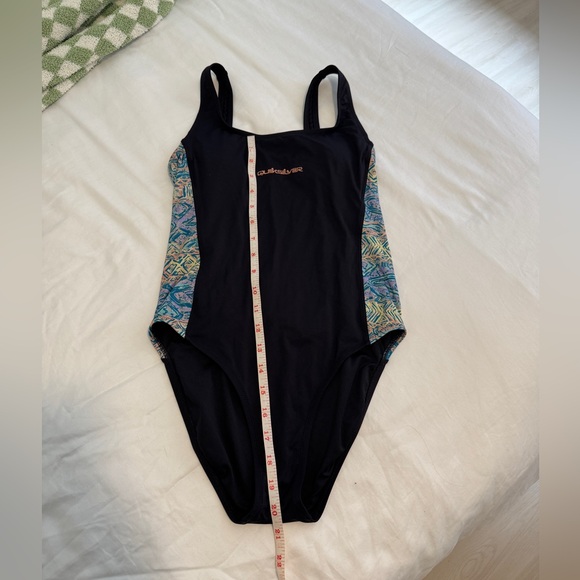 Quiksilver Open Back One Piece Swim Suit - Picture 2 of 5